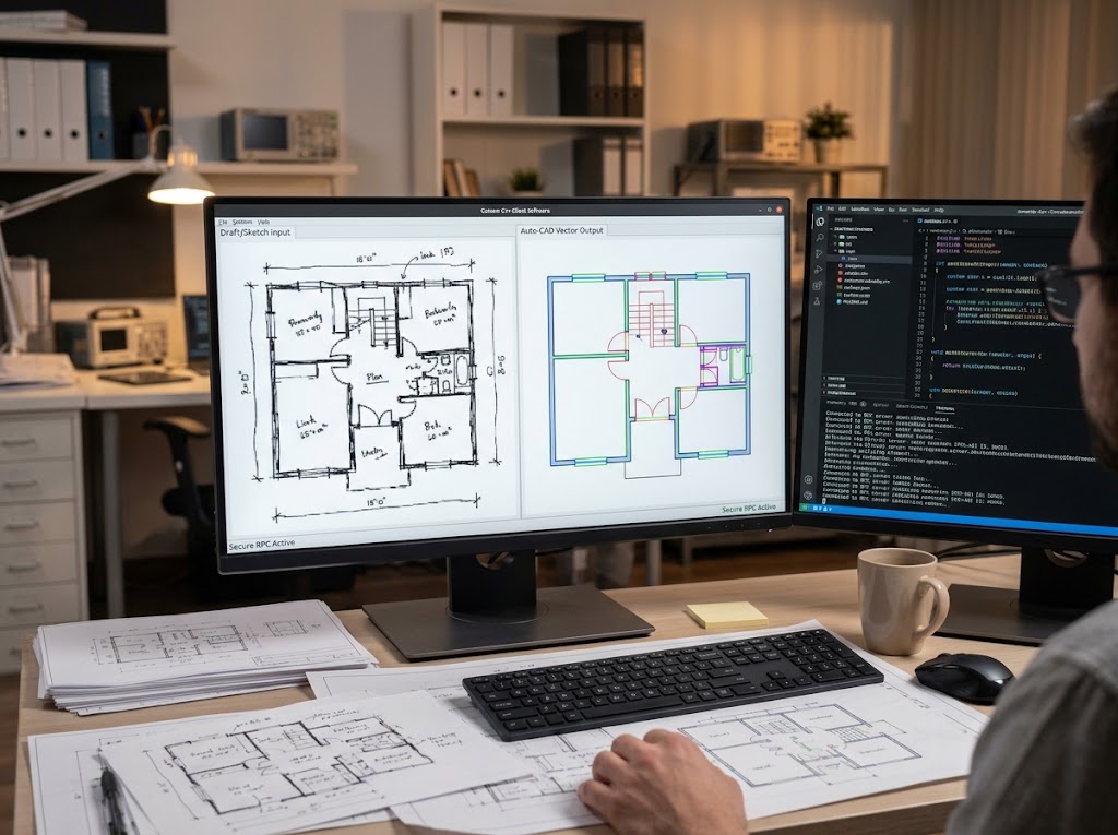 Floor Plans to CAD